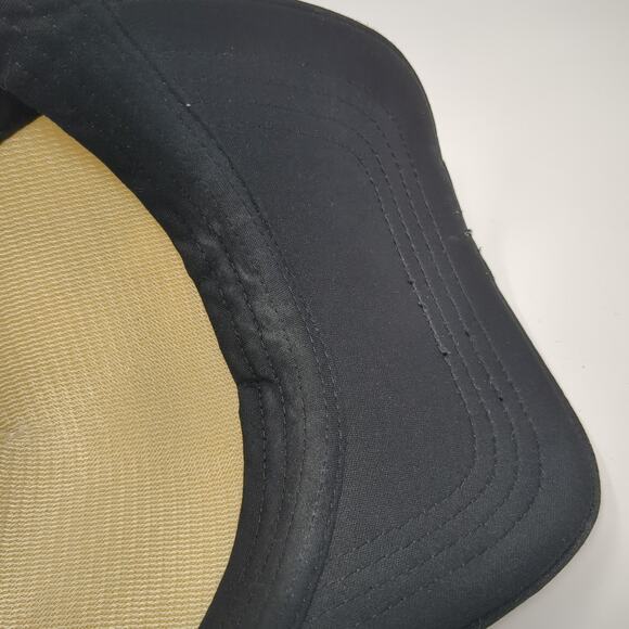 Hanalei Billabong Snapback Trucker Hat Black One Size Mesh Back Flowers - Picture 8 of 9